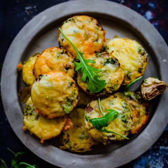 Indian Masala Egg Muffins