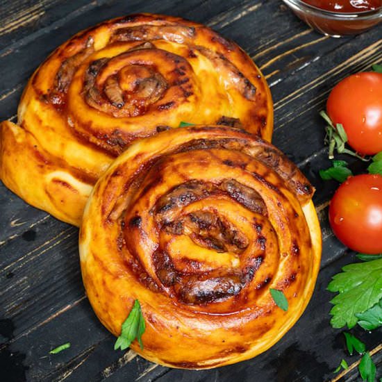 Vegan Pizza Pinwheels