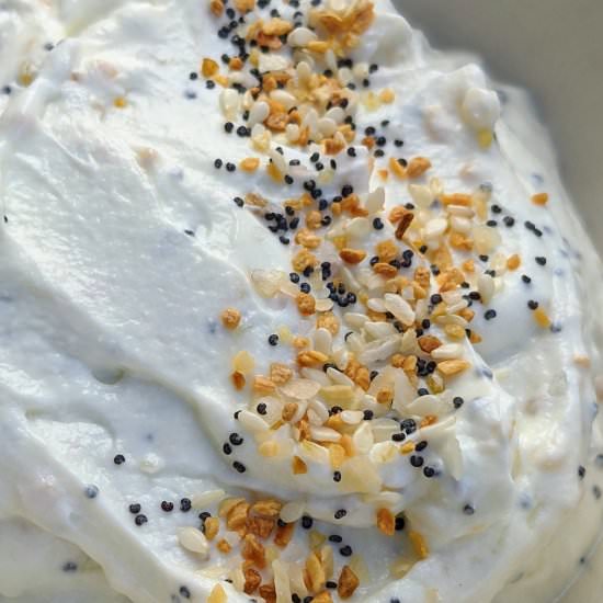 Everything but the Bagel Yogurt Dip