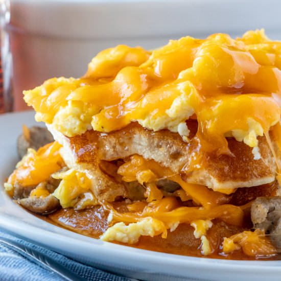 Breakfast Lasagna Casserole