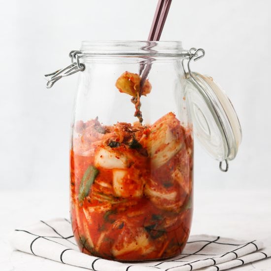 easy vegan kimchi
