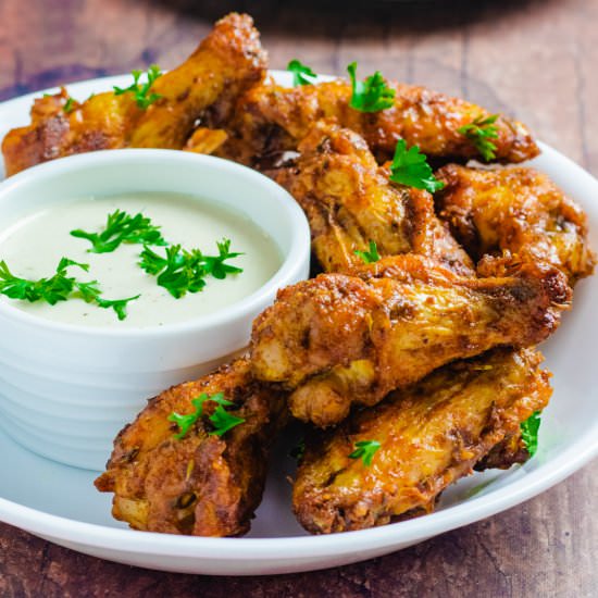 Keto Hot Wings with Ghost Pepper