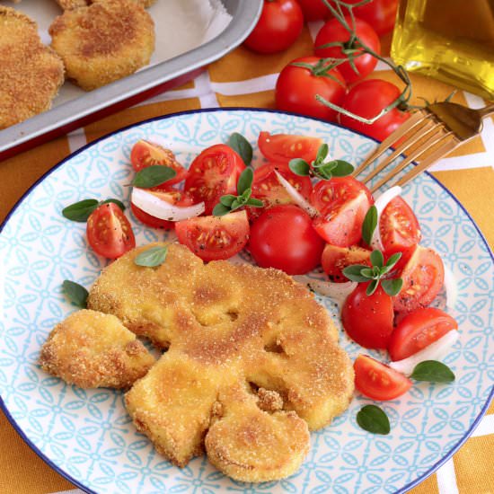 Cauliflower gluten free Cotoletta