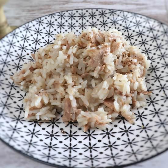 Tuna with rice