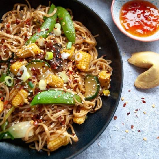 Honey Sriracha Stir Fry