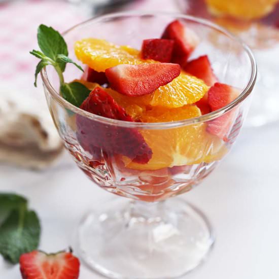 Strawberry and Orange Salad Recipe