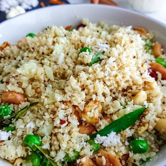 Cauliflower Rice stir fry