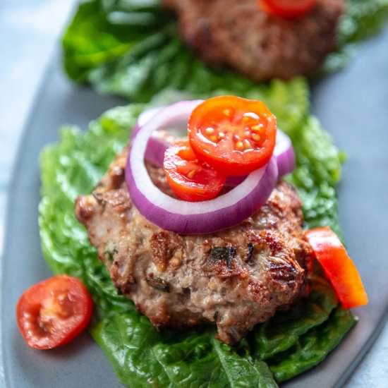 Air Fryer Turkey Burgers