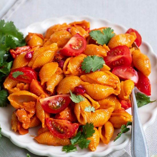 Pasta with bacon