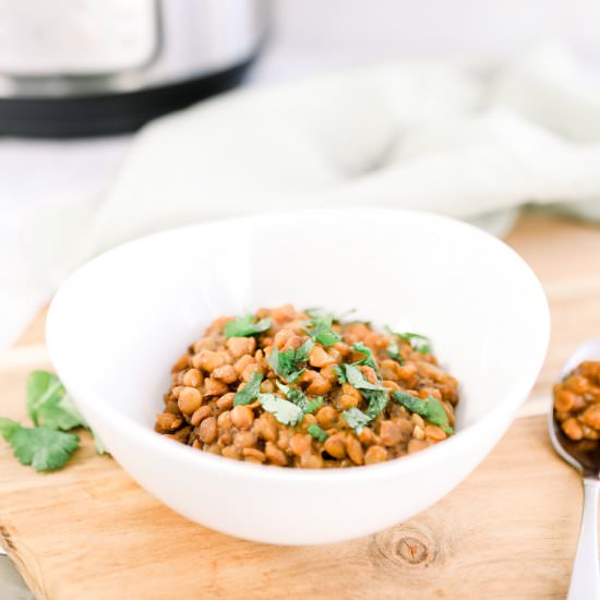INSTANT POT LENTILS