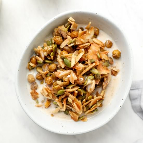 Grain Free Chickpea Granola