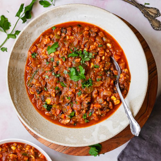 Tempeh Miso Chili