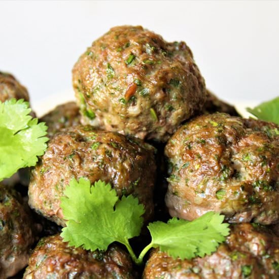 Egyptian Kofta Meatballs