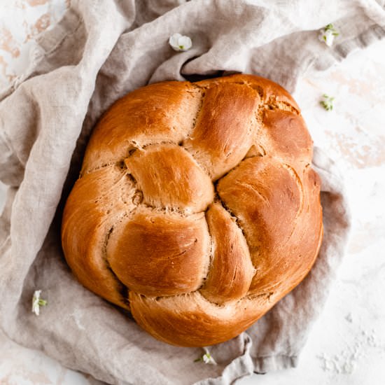 Vegan Challah Bread