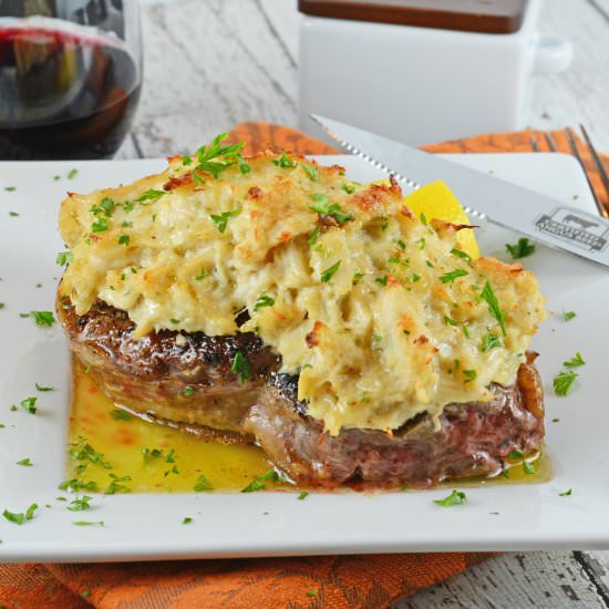 Crab Imperial Filet Mignon