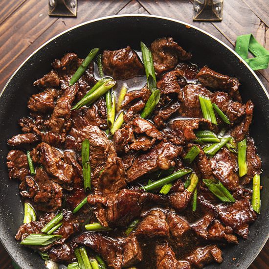 Keto Mongolian Beef