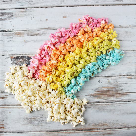 Rainbow Unicorn Popcorn