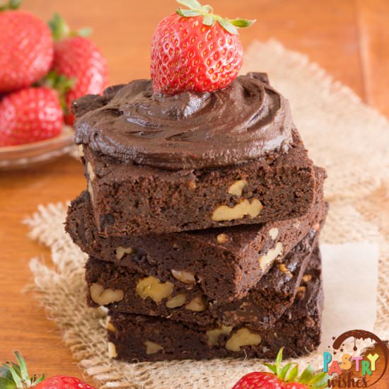 Easy Vegan Fudge Brownies