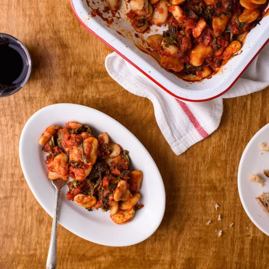 Greek Baked Beans