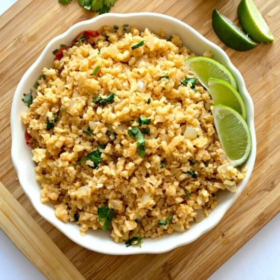 KETO MEXICAN CAULIFLOWER RICE