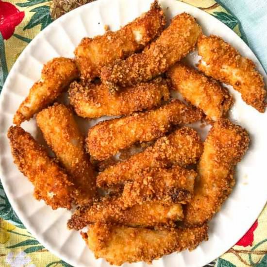 KETO AIR FRYER FISH STICKS RECIPE –