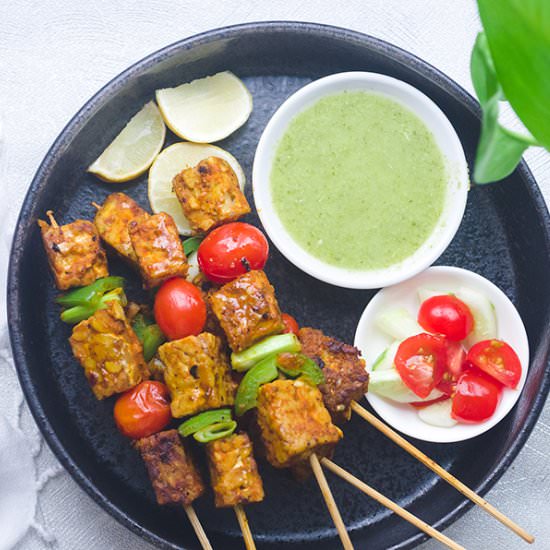 Grilled Tempeh Skewers