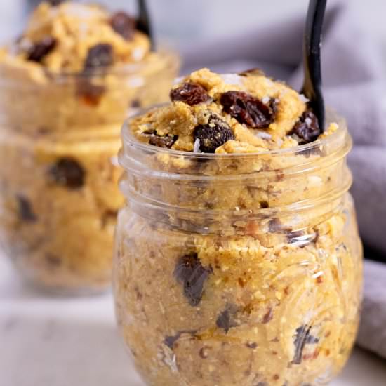 5 Minute Vegan Edible Cookie Dough