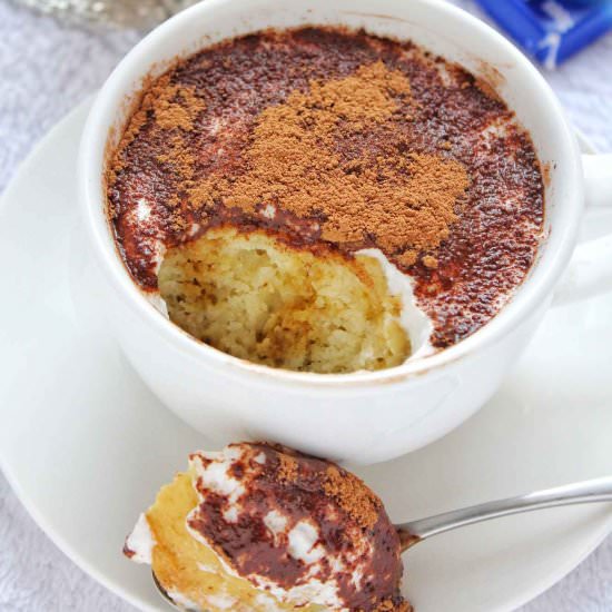 Tiramisu Mug Cake