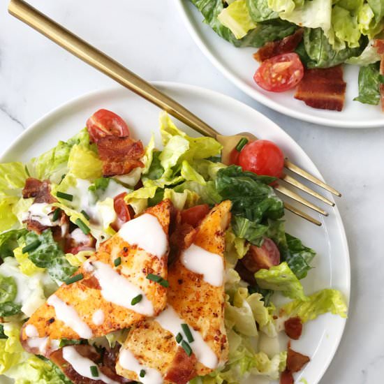 Halloumi BLT Salad