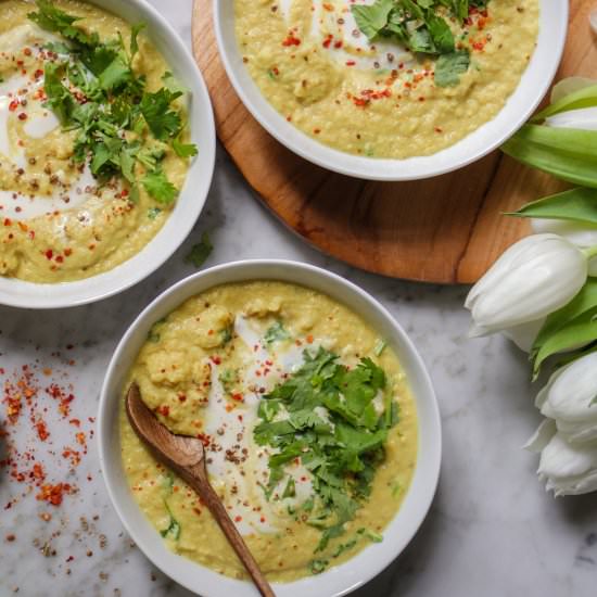 Cauliflower Madras Curry Soup