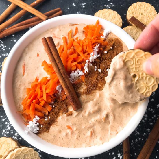 Carrot Cake Cream Cheese Dip