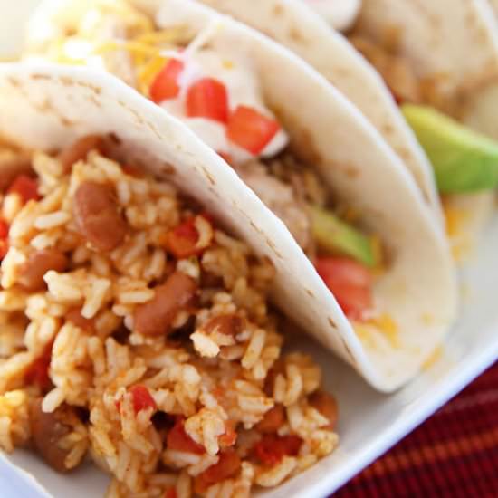 Pressure Cooker Mexican Beans &Rice