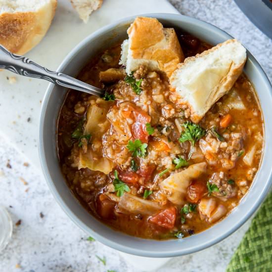 Cabbage Roll Soup