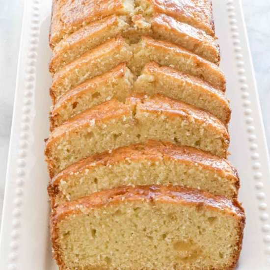 Ginger Maple Pound Cake