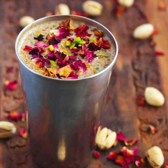 Rose Pistachio Milk