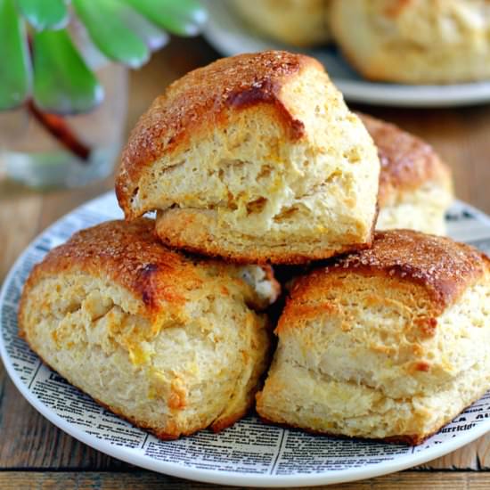 Citrus Honey Biscuits