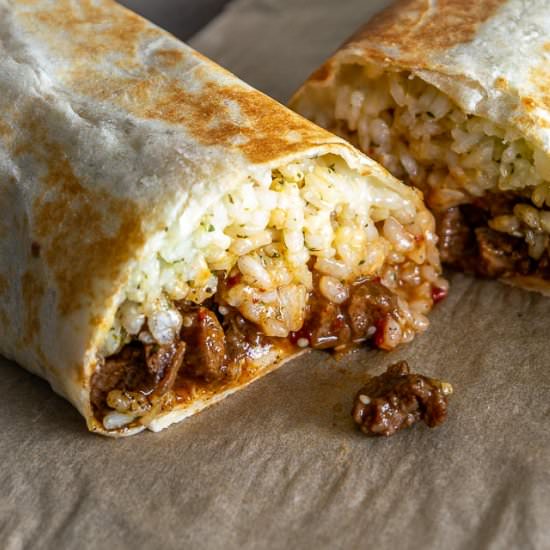 Carne Asada Burritos