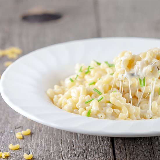 Fast mac and cheese
