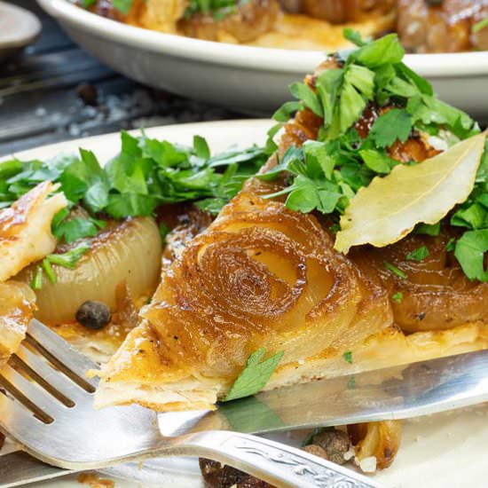 Vegan Onion Tart