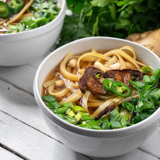 Vegan Udon Soup