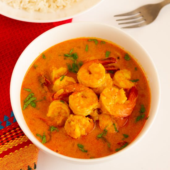 Coconut Shrimp Curry Recipe
