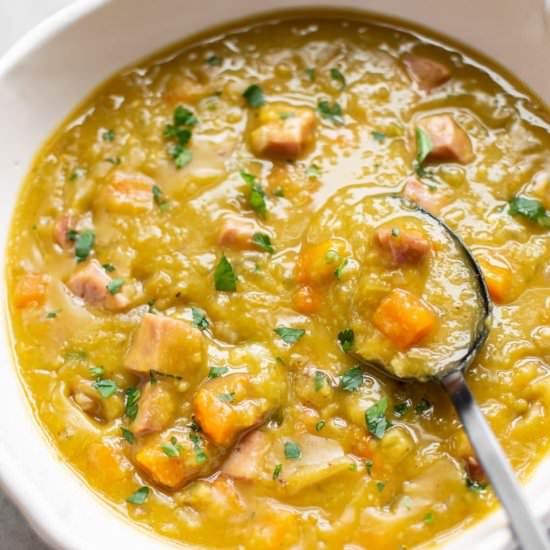 instant pot split pea soup