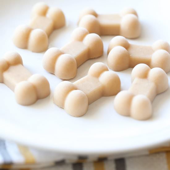 Yogurt Banana Dog Treats