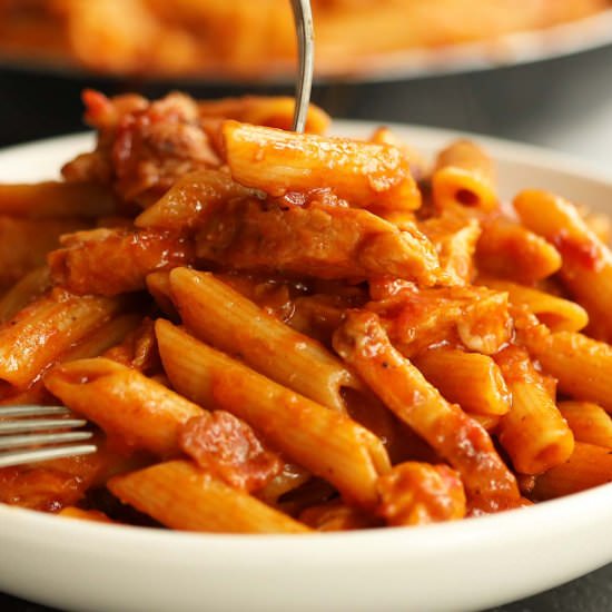 BBQ Chicken Pasta