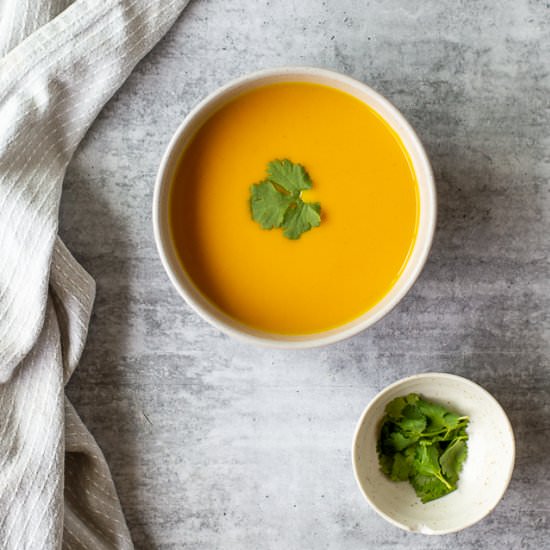 Thermomix Carrot & Coriander Soup