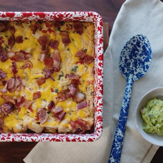 Jalapeno Popper Chicken Casserole