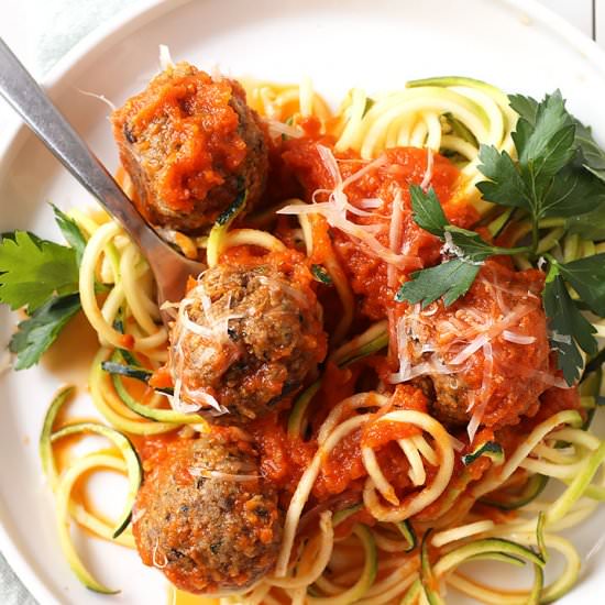 Vegan Eggplant Meatballs