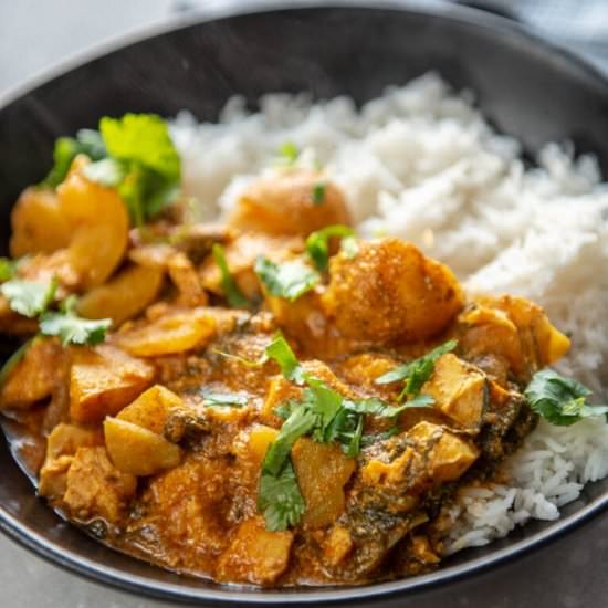 Slow Cooker Coconut Chicken Curry