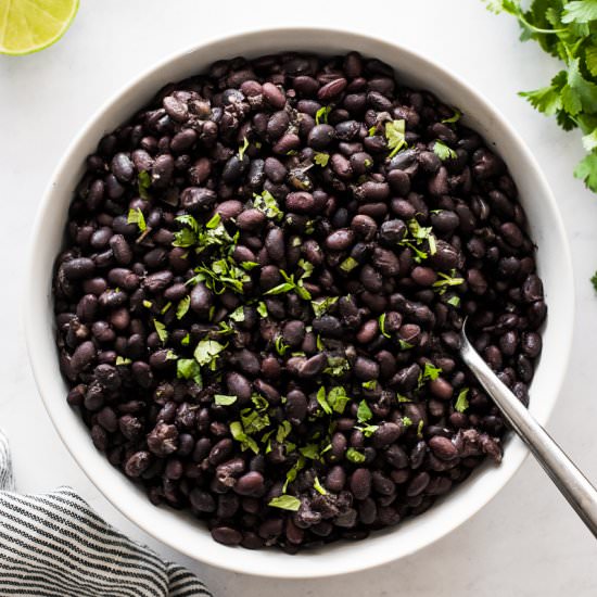 Instant Pot Black Beans