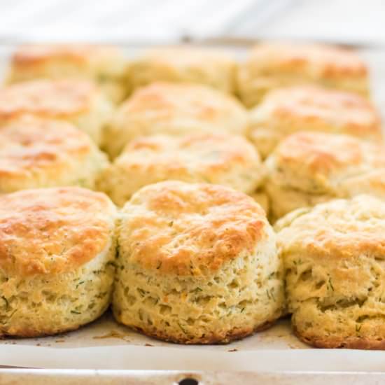 Homemade Dill Biscuits